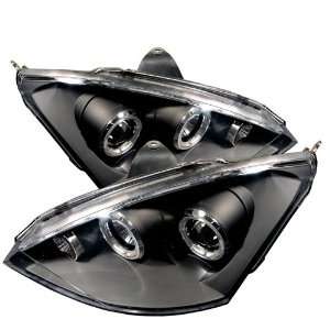  Spyder Auto Ford Focus Black Halogen Projector Headlight 