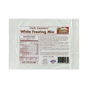 Carb Counters Frosting Mix, White, 3 oz.  Grocery 