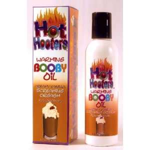  Hot Hooters Warming Oil Creamy Vanilla 5 fl oz Bottle 