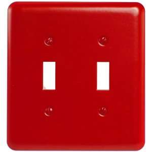  Red Steel   2 Toggle Wallplate   CLEARANCE SALE: Home 