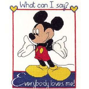  Everybody Loves Me Counted Cross Stitch Kit: Home 
