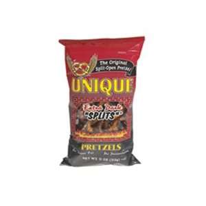 Unique Pretzels Extra Dark Splits Pretzels 11 oz. (Pack of 12)  