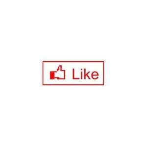 Facebook Like Button self inking rubber stamp: Office 