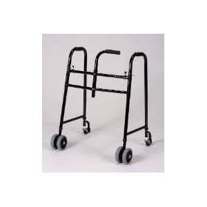 Walker with Wheel   This walker is designed for use with one hand. The 