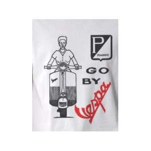  Go By Vespa   Pop Art Graphic T shirt (Mens Large 