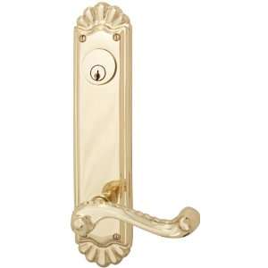  Emtek 6035US3 Dummy Set Polished Brass: Home Improvement