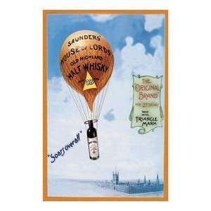   with netting and carrying a Bottle of English whiskey aloft   01509 8