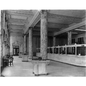  First National Bank,Syracuse,N.Y.   Main banking floor 