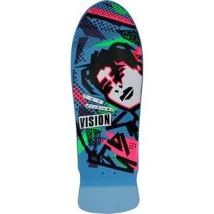   Vision Original MG Blue Skateboard Deck   10 x 30