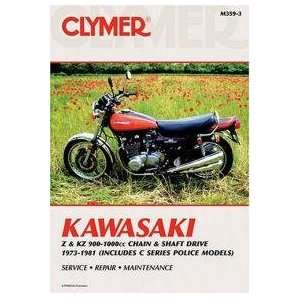  Clymer Kawasaki Fours 900 1000cc Manual M359 3: Automotive