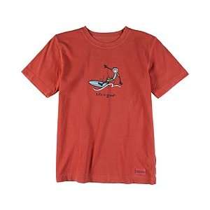    Life Is Good Inc. Boys Crusher Surf Wave Tee: Sports & Outdoors