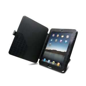  Mivizu iPad Black Croc Leather Folio: Electronics