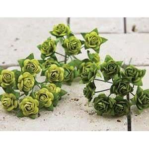  Mini Roses: Light Greens: Arts, Crafts & Sewing