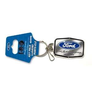  Ford 100 Year Oval Logo Enamel Key Chain: Automotive