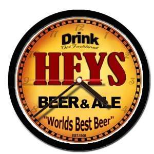  HEYS beer and ale cerveza wall clock: Everything Else