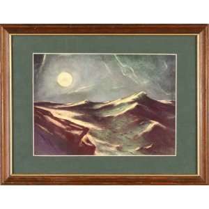 Night & Sea   Print   Henry Mattson   10x13 