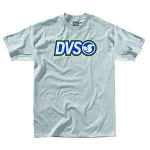  DVS Logo T Shirt   Medium/Grey/Blue: Automotive