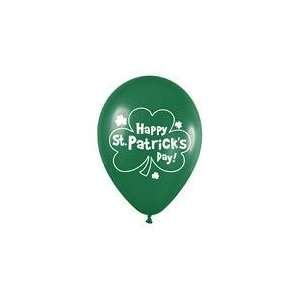  11 Happy St. Pats Shamrock   Mylar Balloon Foil Health 