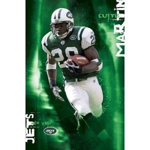  Curtis Martin (Green Background) Sports Poster Print   24 