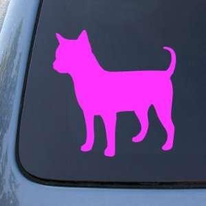     Dog   Vinyl Decal Sticker #1498  Vinyl Color: Pink: Automotive