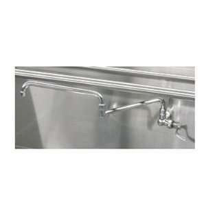  Wrist Handle Double Jointed Faucet With 2 5/8 Spout   10 