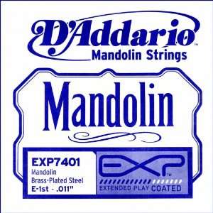   EXP Mandolin Single String, First String, .011: Musical Instruments