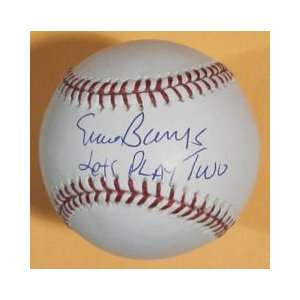   Ernie Banks Lets Play Two SIGNED Basball TRISTAR: Everything Else