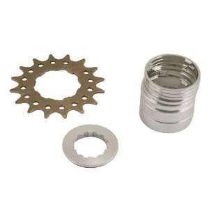   Single Speed Conversion Kit, With 16T Cog Silver: Sports & Outdoors