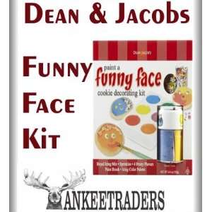 Funny Face Cookie Paint Kit   Fun Gift!!:  Grocery 