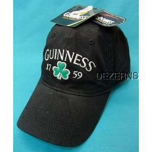  Guinness Hat   Shamrock 1759 Logo Adjustable Cap 