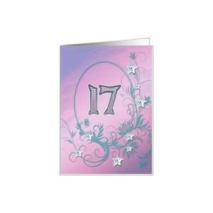  17th Birthday party Invitation card Card: Toys & Games