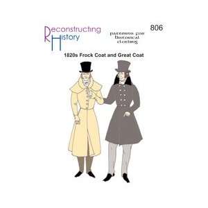 1820s Frock Coat Pattern:  Home & Kitchen