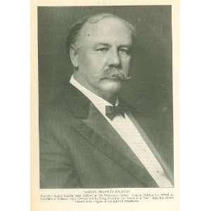  1923 Print Samuel Moffett Ralston Indiana Senator 