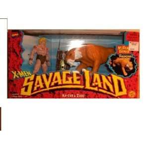  X men Savage Land Ka zar and Zabu Toys & Games