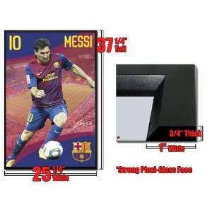  Framed FC Barcelona Messi Poster 33677