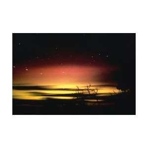  Aurora Australis on Kangaroo Island 12x18 Giclee on canvas 