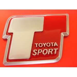  TRD Toyoyta Sport JDM T Flag Emblem: Automotive