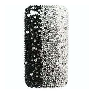  Swarovski Crystal Black White Ombre iPhone 3G Case 