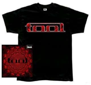  Rock Band Tool t shirt red eyes pattern 2 sided tee 