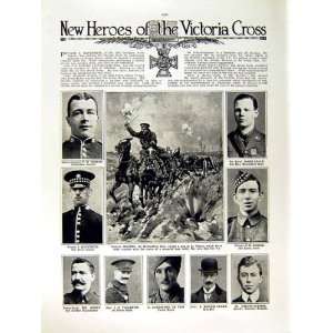   1915 WORLD WAR SCOTTISH SOLDIERS VICTORIA CROSS HOLMES
