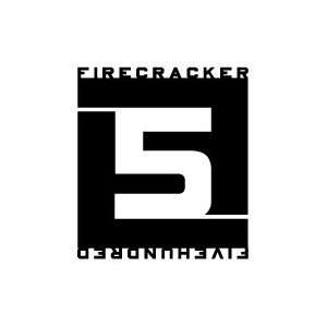  FIRECRACKER 500 BAND WHITE LOGO DECAL STICKER: Everything 