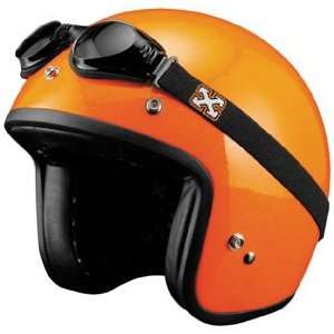  SparX Old School Bobber Open Face Pearl Motorcycle Helmet 