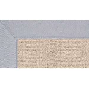   Wool Rug   Athena Hand Tufted Rug with Ice Blue Border: Home & Kitchen