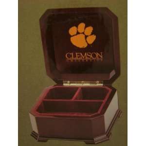  University Classics Clemson Jewelry Box: Kitchen & Dining