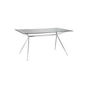  Italmodern   Atos Glass Dining Table 02990A: Home 