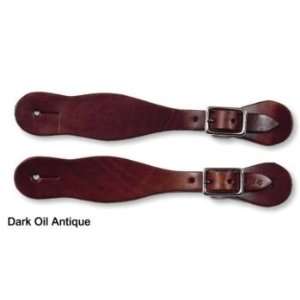  Circle Y Flared Spur Straps Walnut