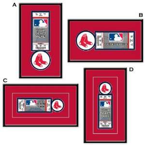  Boston Red Sox Single Ticket Frame: Sports & Outdoors