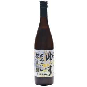 Yuzu Marugoto Shibori (Yuzu Juice)   1 bottle, 25.36 fl oz:  