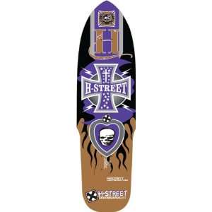 Street Hackett Purple Heart Deck 9.5x34 Skateboard Decks:  