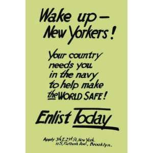   needs you in the navy to help make the world safe! Enlist today 28x42